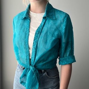 Carroll Reed Button Up Top